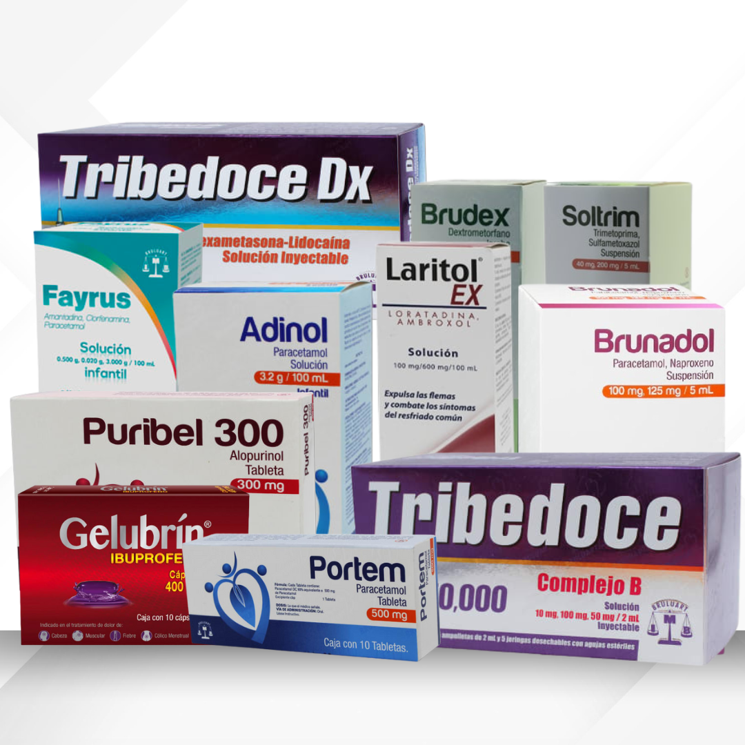 Medicamentos de patente originales para distribución profesional en el sector salud