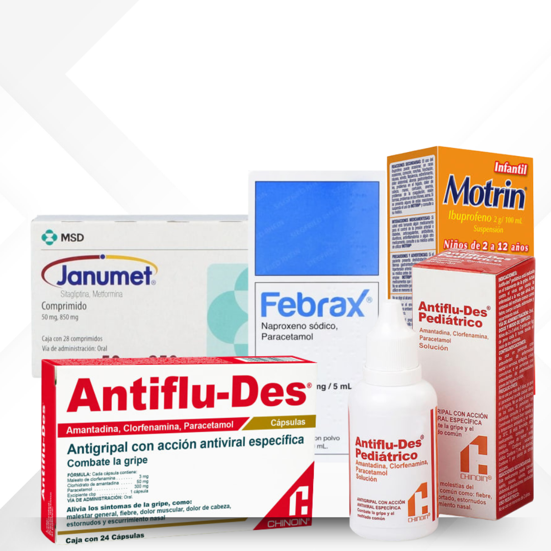 Medicamentos de patente originales para distribución profesional en el sector salud